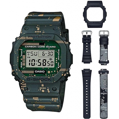 CASIO G-SHOCK Mod. CARBON CORE GUARD Special Edt. + 2 Extra Straps + 1 Extra Case-101136