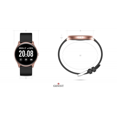 Smartwatch Giewont GW100-3 Różowo-Czarny-158889