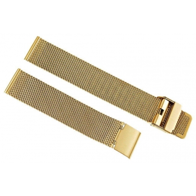 Bransoleta - Siatka Mesh Gold PVD 18 mm gr 1,7 mm-70780