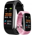 Smartband Rubicon CZARNY RNCE59-5+ Pasek Różowy-71501