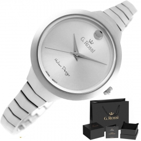 Zegarek Damski G.Rossi Satynowy 11624B-3C1-72728