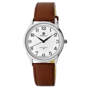 Zegarek Męski Perfect B7386 Brązowy-76816