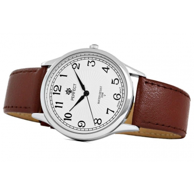Zegarek Męski Perfect B7386 Brązowy-76818