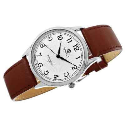 Zegarek Męski Perfect B7386 Brązowy-76819