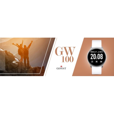 Smartwatch Giewont GW100-1 Srebrny-79626