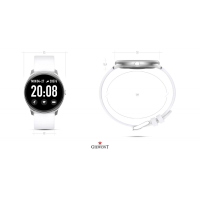 Smartwatch Giewont GW100-1 Srebrny-79628