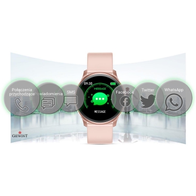 Smartwatch Giewont GW100-5 Różowy-79688