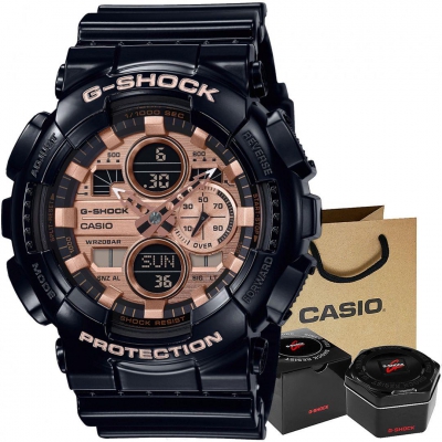 Zegarek Męski CASIO G-SHOCK GA-140GB-1A2ER 20 Bar Do nurkowania-79859