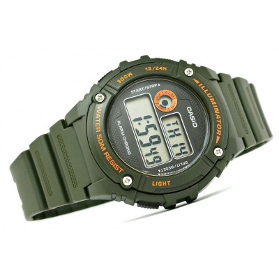 Zegarek CASIO Wielofunkcyjny W-216H-3BVDF-80568