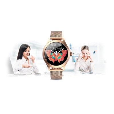 Damski SMARTWATCH Rubicon RNBE37-PRO-2 Różowe Złoto-80783