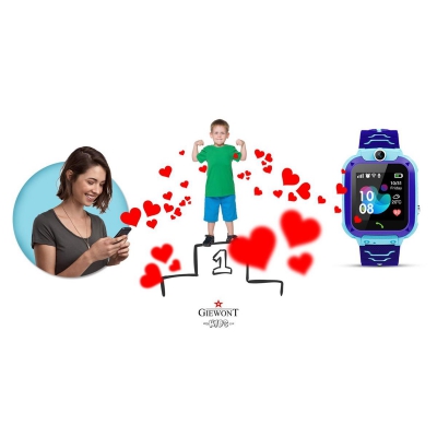 Smartwatch Dziecięcy Giewont SIM SOS GW510-2 BLUE-81363