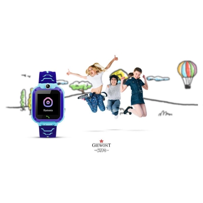 Smartwatch Dziecięcy Giewont SIM SOS GW510-2 BLUE-81370