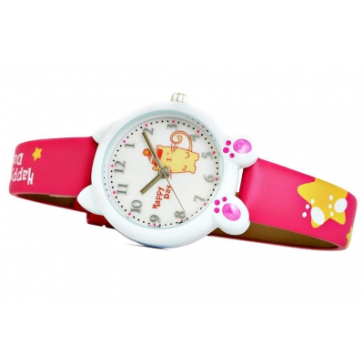 Zegarek Dziecięcy PERFECT D003-4 Kotek-81907