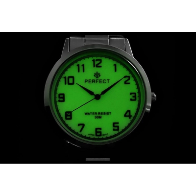Zegarek Męski PERFECT Fluorescencyjny R411-S-1-82151