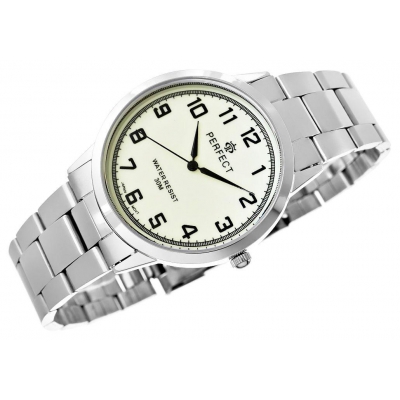 Zegarek Męski PERFECT Fluorescencyjny R411-S-1-82153
