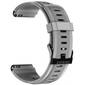 Pasek do Smartwatch Giewont GW430 Silikonowy SZARY GWP430-3-83693