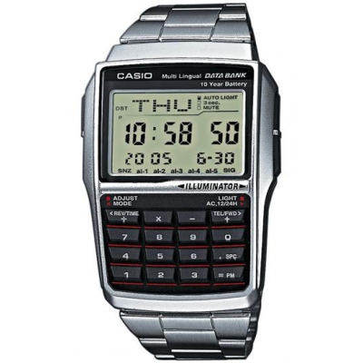 CASIO Mod. DATABANK CALCULATOR STEEL-90428